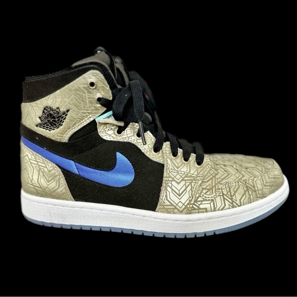 Nike Air Jordan 1 High Zoom Air CMFT Gold Laser DQ0659-700 Men's Sz 10